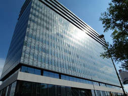 Wicona's unitised and stick curtain walling systems
